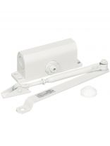 Доводчик дверной Trodos, TD-60, с фиксацией 90 °, -35°C + 60°C °C, до 60 кг, белый, 272028