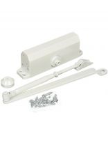 Доводчик дверной Apecs, DC-20.4/1050/100-A1-W, -30°C + 60 °C, 100 кг, белый