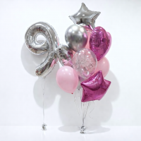 Шары " Серебро"
