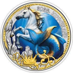 Гиппокампус  3 евро Австрия 2025 на заказ