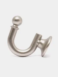 Крючок однорожковый арт. 8001 матовый хром