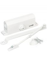 Доводчик дверной Vanger, DC-120-W, -40°C + 60°C °C, 120 кг, белый, 26415