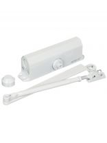 Доводчик дверной Apecs, DC-20.5/1200/120-A1-W, с фиксацией 90 °, -30°C + 60 °C, 120 кг, белый