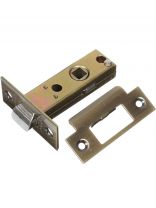 Защелка врезная, Trodos, 6-45 AB, 206003, язычок металлический, бронза