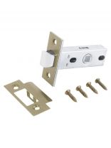 Защелка врезная, Аллюр, L45-8 MAB, 11131, язычок металлический, 25 мм, матовая бронза