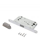 Защелка врезная, Аллюр, 5300-MC-WC CP, 14906, магнит, с фиксатором, хром