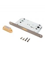 Защелка врезная, Аллюр, 5300-MC-WC AB, 14895, магнит, с фиксатором, старая бронза