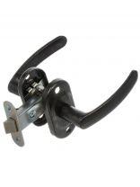 Защелка врезная, Омега, ЗЩ2.04, 00-00004350, серебро