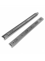 Направляющая шариковая 18", 450х45 мм, 2 шт, хром, StahlBuro, 15 931