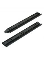 Направляющая шариковая 12", 300х35х0.8 мм, 2 шт, черная, StahlBuro, 16320