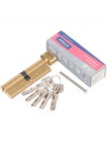 Личинка замка двери Apecs, SM-100-C-G, 11660, 100 мм, золото, 50/50