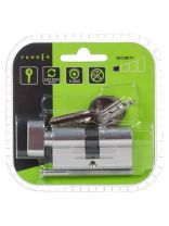 Личинка замка двери Vanger, EL-60-C-NI, 29691, 60 мм, с заверткой, никель