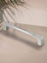 Ручка-скоба мебельная Trodos, ZY-871, 96 мм, ЦАМ, хром, 3032923