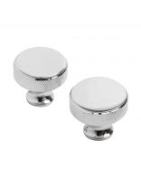 Ручка-кнопка мебельная StahlBuro, AP2704, 2 штуки, хром, 16733