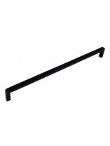 Ручка-скоба мебельная Trodos, DMZ-21203, 256мм, ЦАМ, черный матовая, 303404