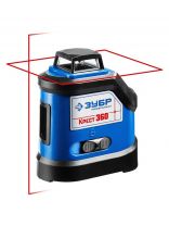 Нивелир лазерный, Зубр, Крест-360, 34906