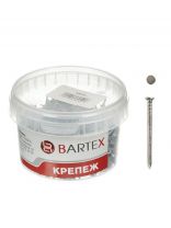 Гвоздь строительный, диаметр 1.2х20 мм, 0.3 кг, в банке, Bartex