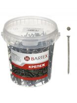 Гвоздь строительный, диаметр 2.5х60 мм, 1 кг, в банке, Bartex