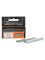 Скоба для мебельного степлера, 6 мм, 1000 шт, закаленная, тип 53, Stelgrit, 655001