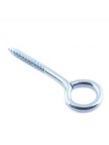 Крюк - кольцо белый цинк, 4х50 мм, 2 шт, 068841