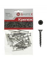 Саморез по дереву и гипсокартону, диаметр 3.5х32 мм, 50 шт, пакет, Bartex
