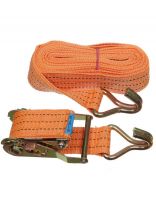 Ремень багажный, 0.05х6 м, с крюками и храповым механизмом, Stels, 54385