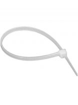 Хомут нейлоновый, 2.5х200 мм, 100 шт, белый, General Lighting Systems, 475302