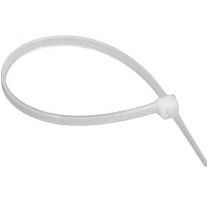 Хомут нейлоновый, 4.8х250 мм, 100 шт, белый, General Lighting Systems, 475310