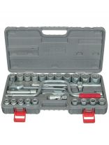 Набор слесарных инструментов НИЗ, №4а, 57081025, 6-гранный, кейс, 26 предметов