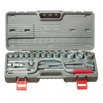 Набор слесарных инструментов НИЗ, 57072025, 6-гранный, сталь, кейс, 19 предметов