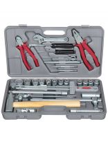 Набор слесарных инструментов НИЗ, Универсал-2, 57318025, 6-гранный, кейс, 29 предметов