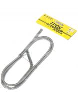 Трос сантехнический канализационный, диаметр 6 мм, пружина, 1 мм, 1.5 м, СантехКреп, 3.1.2.1.