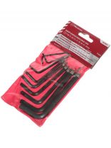 Набор ключей имбусовых, HRC, 9 предметов, Политех, Т10-Т50, 2573013