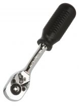 Ключ трещотка, Сибртех, 1/4 '', CrV сталь, с переключателем, 14000