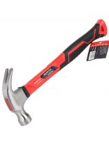 Молоток-гвоздодер слесарный, Bartex, рукоятка фибергласовая, обрезиненная, 0.225 кг, B0013N