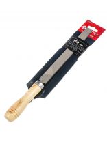 Напильник плоский, 150 мм, №2, деревянная ручка, Bartex, 12018