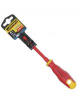 Отвертка плоская диэлектрическая, Stayer, 4х100 мм, двухкомпонентный, 25141-04-10_z01