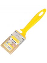 Кисть плоская, Акор, Эмали, 12х50 мм, натуральная щетина, рукоятка пластик, 172 12 050