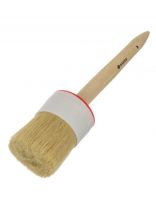 Кисть круглая, Bartex, Евро, диаметр 65 мм, №20, 60 мм, рукоятка дерево, 1117620