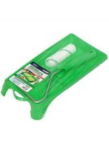 Набор для работ по дереву, 2 шт, мини-валик 110 мм + ванночка 15 х 29 см, Акор, 564 30 110