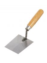 Мастерок трапеция, 120 мм, рукоятка дерево, 12 мм, в ассортименте, SPE19190-1-166