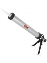 Пистолет для герметика, 375 мл, закрытый, алюминий, шток 7.8 мм, Bartex, Yl150048