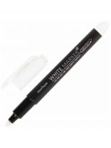 Маркер перманентный пулевидный, 2-4 мм, белый, MunHwa, WPMM-05