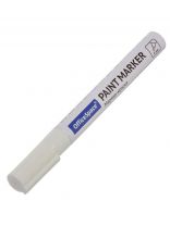 Маркер-краска нитро-основа, 1-4 мм, белый, OfficeSpace, PM_51070