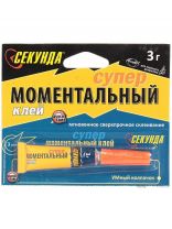 Клей Секунда, универсальный, однокомпонентный, 3 г, 403-107