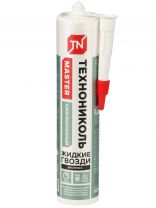 Клей монтажный Технониколь, акриловый, белый, водостойкий, однокомпонентный, 280 мл, 101032, Master Экспресс Декор