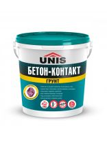 Грунтовка акриловая, Unis, бетоноконтакт, 5 кг