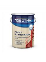 Грунтовка алкидная, Престиж, ГФ-21, красно-коричневая, 6 кг