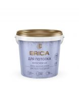 Краска водно-дисперсионная, Erica, акриловая, для потолков, матовая, белая, 1.4 кг