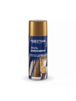 Эмаль аэрозольная, Престиж, Металлик, декоративный, для внутренних и наружных работ, акриловая, глянцевая, хром, 520 мл